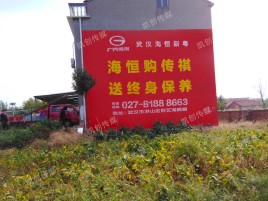 镇巴农村墙体广告给农村人民带来方便