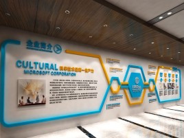 镇巴文化墙有助于企业什么改善？带来什么实际意义？