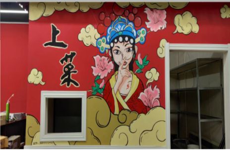 镇巴墙体彩绘的发展和应用