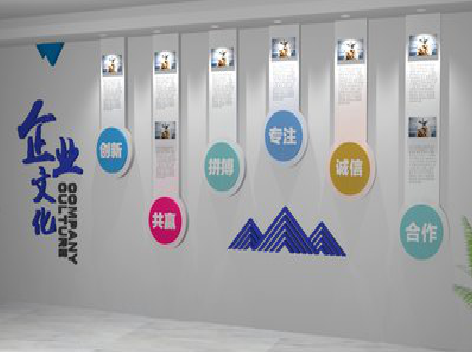 镇巴企业文化墙需要传递什么办公文化？