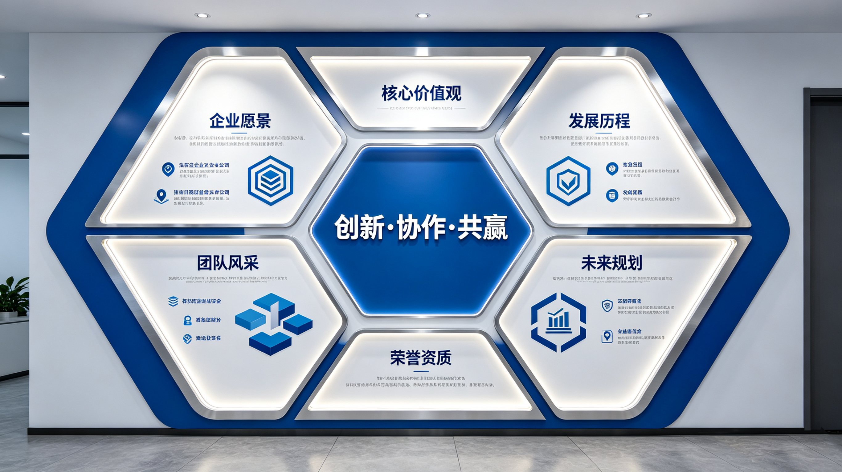镇巴企业文化墙六边形避坑指南（新手常犯5个错误）